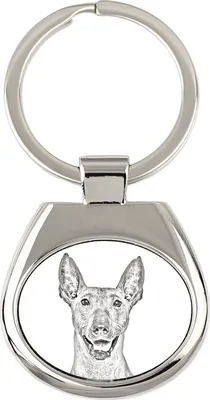 Obrázek produktu pro Xoloitzcuintle - klíčenka s psem, klíčenka s potiskem, personalizovaná přívěska značky Art-Dog