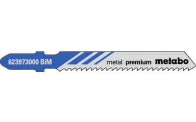 Produktbild von Metabo Stichsägeblätter metal premium 51 mm, BiM - 5 Stück