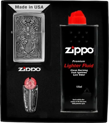 Produktbild von ZIPPO Feuerzeug-Set PINBALL MACHINE Geschenk No1