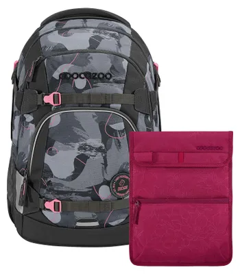 Produktbild von coocazoo Schulrucksack-Set MATE Bubble Brush, inkl. Tablet-Tasche, 2-teilig