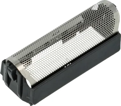 Produktbild von vhbw 1x Scherfolie kompatibel mit Braun System 2, 3, 1 Elektrorasierer + Rahmen, schwarz/silber