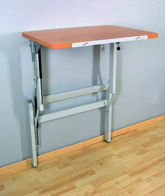 Produktbild von Möckel Wandklapptisch "ergo S 47 W", Buche-Nachbildung, abgerundet