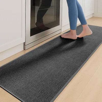 Image de Tapis de cuisine antidérapant, 43,5 x 180 cm, lavable, pour la cuisine