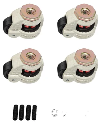 Image de Roulette pour meubles, rotation à 360 degrés, capacité de charge élevée, multicolore