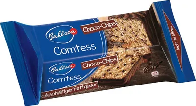 Produktbild von Bahlsen Comtess Choco Chips saftiger Rührkuchen mit Schokolade 350g