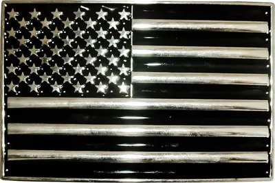 Produktbild von Western Buckle Gürtelschnalle Biker Cowboy »GS-441« US Flagge