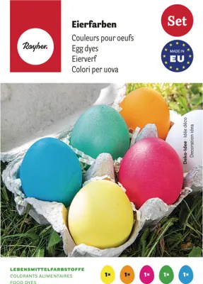 Produktbild von Eierfarben-Set mit 5 Farben