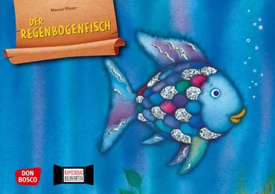 Produktbild von Der Regenbogenfisch, mit schillernden Schuppen. Kamishibai Bildkartenset.