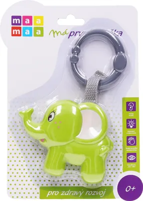 Produktbild von Maamaa Rassel Elefant 21,5 cm