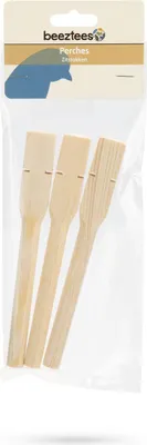 Produktbild von Beeztees Vuren Sitzstange Holz, Maße: 17 x 1,2 x 1,2 cm
