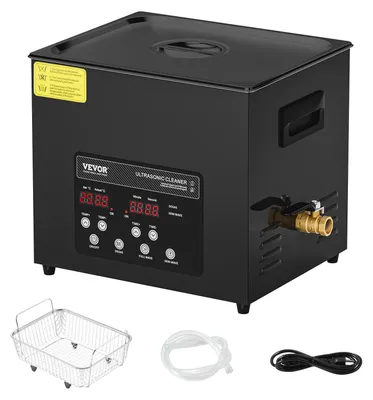 Produktbild von 10L Ultraschallreiniger Reinigungsmaschine mit Korbheizung und Timer 240W