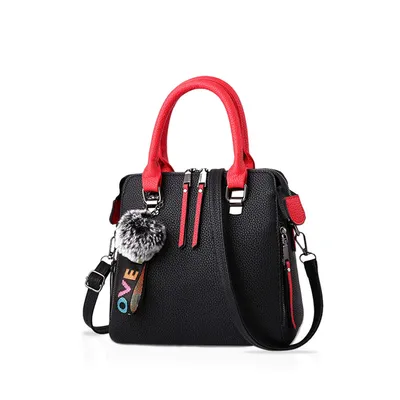 Produktbild von Tasche Damen Handtasche, Schwarz