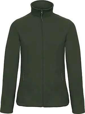 Produktbild von B&C FWI51 | Damen Microfleece-Duo Jacke ID.501 - Farbe: Forest Green - Größe: S