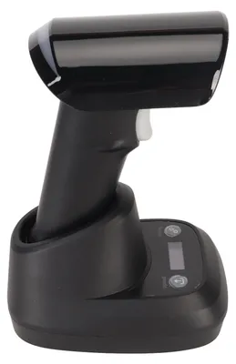 Obrázok produktu pre Ručný čítačka čiarových kódov, 3 režimy, 2,4 GHz, OLED displej, vibračné upozornenie, bezdrôtová čítačka čiarových kódov, obchod, predajňa, trh