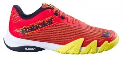 Productafbeelding van BABOLAT JET VIVA herenpadel-schoen, bloemenrood, maat 7