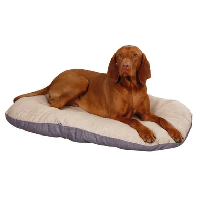Produktbild von Liegekissen Braun Grau 105x73 cm - Hundekissen Loneta