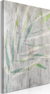 Produktbild von Vlies Leinwandbild - Chamedora (1 Part) Vertical 40x60 cm Blätter b-A-0654-b-a