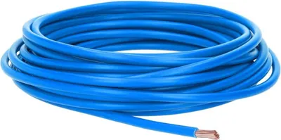 Zdjęcie produktu dla 5 metrów Lapp 4521021 H07V-K 25 mm² niebieski I Przewód elektroinstalacyjny I Przewód elastyczny I Przewód jednożyłowy PVC I Skrętka 25 mm2 I Okablowanie