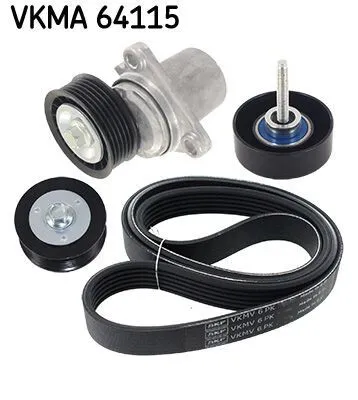 Produktbild von SKF VKMA 64115 Keilrippenriemensatz für MAZDA 6 Kombi (GH)