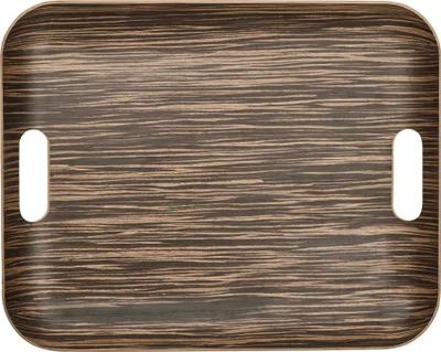 Produktbild von ASA Tablett rechteckig, ebony wood