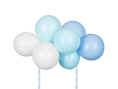 Zdjęcie produktu dla Dekoracja tortu jasnoniebieski balon na tort