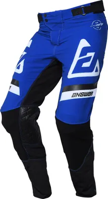 Image de Answer Trinity Voyd Pantalon de Motocross, noir/bleu/blanc, 30