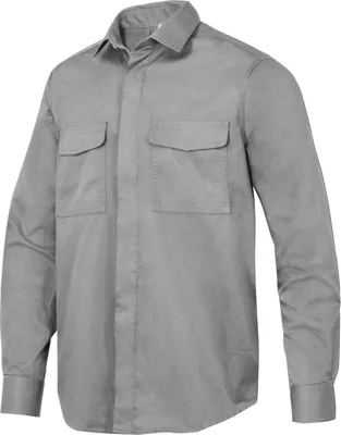 Produktbild von Snickers Service langarm Shirt Grau-M