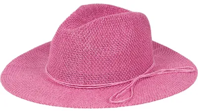 Produktbild von styleBREAKER Damen Panama Sonnenhut mit dünnem Hutband, Strohhut, Schlapphut, Sommerhut, Fedora Hut 04025040