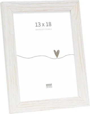 Produktbild von Deknudt Holzrahmen S68VF weiß 13x18 cm
