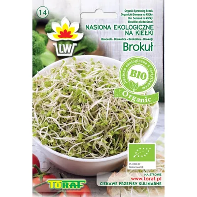 Zdjęcie produktu dla Nasiona na kiełki- brokuł 10g Toraf