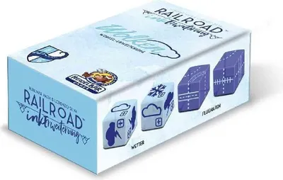 Zdjęcie produktu dla Rozszerzenie „Gra w kości z chmurami” do gry Railroad Ink, dla 1–4 graczy, od 8 lat