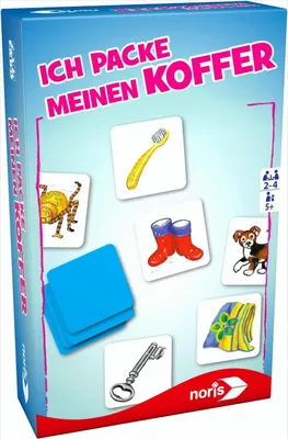 Produktbild von Noris Spiele Ich packe meinen Koffer - Mitbringspiel; 606094227