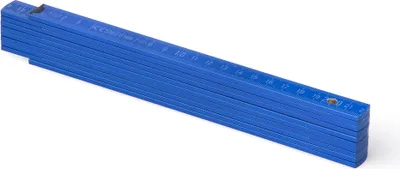 Produktbild von Metrie, Block-52 Zollstock, königsblau, 2 m