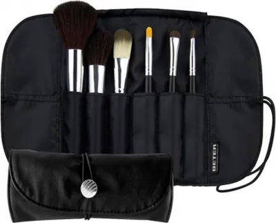 Produktbild von Beter 14040, Makeup-Bürstenset, Sortiert, Sortiert, Schwarz, Silber, Frauen, 6 Stück(e)