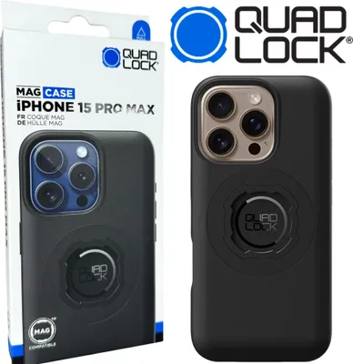 Produktbild von QUAD LOCK MAG Case Handy Schutz Hülle Halter passend für iPhone 15 Pro Max