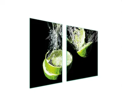 Produktbild von Herdabdeckplatten 2 teilig 100x52 Glaskeramikkochfeld Abdeckung Glas Schneidebrett Limette Schwarz