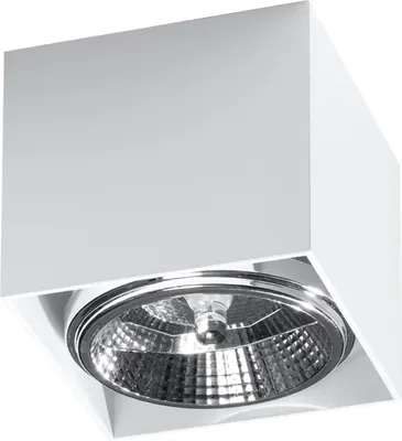 Produktbild von Deckenleuchte BLAKE weiß 1xGU10/ES111 10W Aluminium 11x12x12cm Sollux Lighting