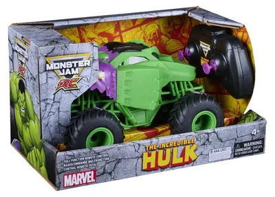 Productafbeelding van Monster Jam RC monster truck Hulk 1:24