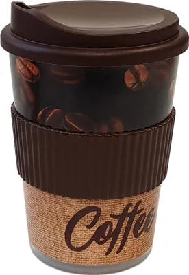 Immagine prodotto di Tazza da caffè PH 250ml con coperchio e polsino
