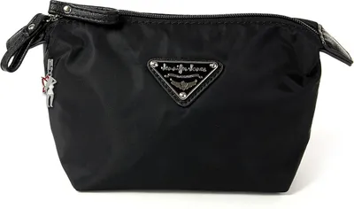 Produktbild von Jennifer Jones Damen Herren Tasche Kosmetiktasche Nylon schwarz 16x12x8 OTJ701S