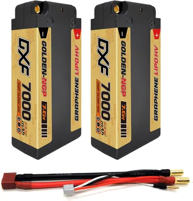 Produktbild von LiPo-Akku – RC-Batterie – Lithium-Polymer-Akku – RC-Powerpack – 7,6V 7000mAh – 140C hohe Entladerate