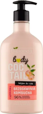 Obrázok produktu pre Bielenda Body Coctail Broskyňový a kombuchový telový balzam 400 ml