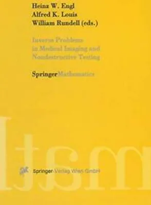 Produktbild von Inverse Problems in Medical Imaging and Nondestructive Testing