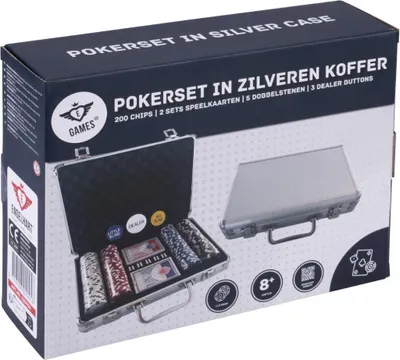 Image de Set de poker 200pcs jetons de dés