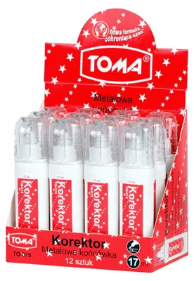 Productafbeelding van Korreerpen, TOMA, 17 ml, 12 stuks