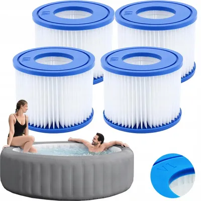 Obrázok produktu pre Bestway 60311 Typ VI Náhradný Filter do Jacuzzi a Bazéna 4ks