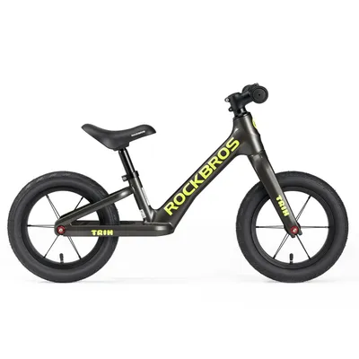 Produktbild von ROCKBROS Kinder Laufrad 12 Zoll Balance Bike für 2-6 Jahre ohne Pedale Grau