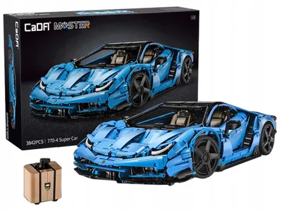 Obrázek produktu pro Stavební kostky Auto Cada 770-4 Master Závodní auto 3842 Elemen