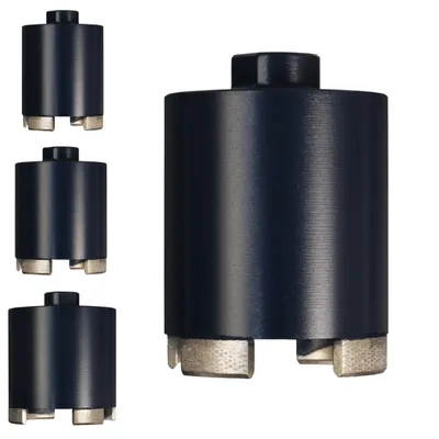 Produktbild von FERRATI Diamantbohrer für Beton M16/SDS+ Segmentdicke 3.5mm | Diamant Bohrer Lochsäge für Schalungsstein Betonfertigteile Altbeton (F-DIA 68mm)