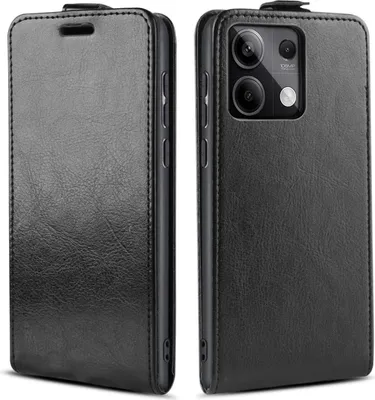 Produktbild von Handy Hülle für Xiaomi Redmi Note 13 5G Magnet Cover Case Klapphülle Schutzhülle Farbe: Schwarz